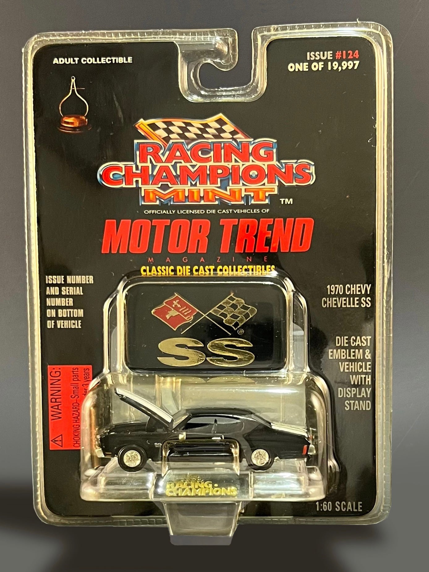 Racing Champions MINT Motor Trend Issue 124 1970 Chevy Chevelle SS