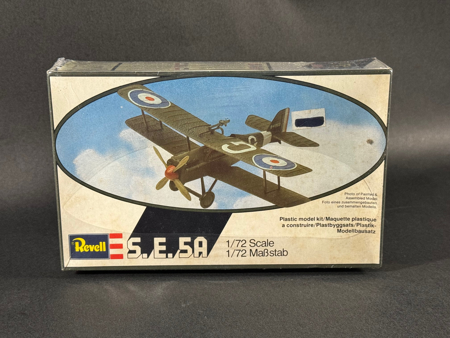 1981 Revell Model Kit H-4108 1:72 Scale S.E. 5A
