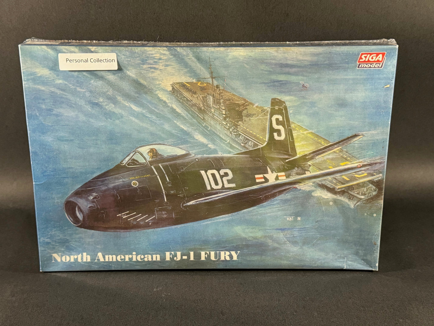 Siga Model Kit 72-011 1:72 Scale North American FJ-1 Fury