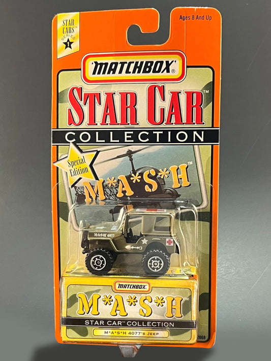 Matchbox Star Car Collection Series 1 MASH 4077's Jeep