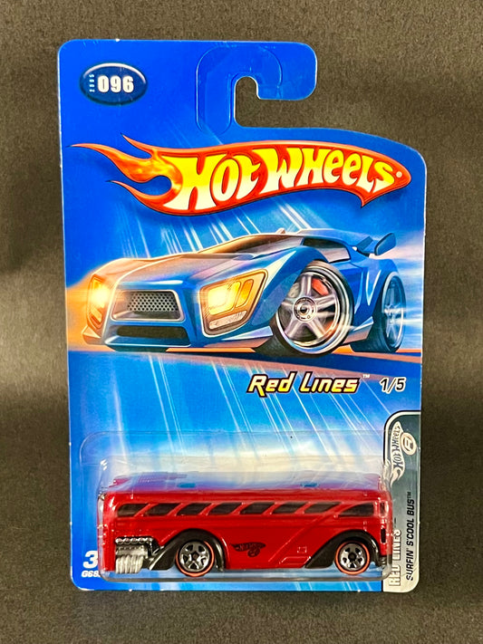 Hot Wheels 2005 Red Lines #096 Surfin' S'cool Bus