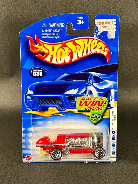 Hot Wheels #030 2002 First Editions Torpedo Jones