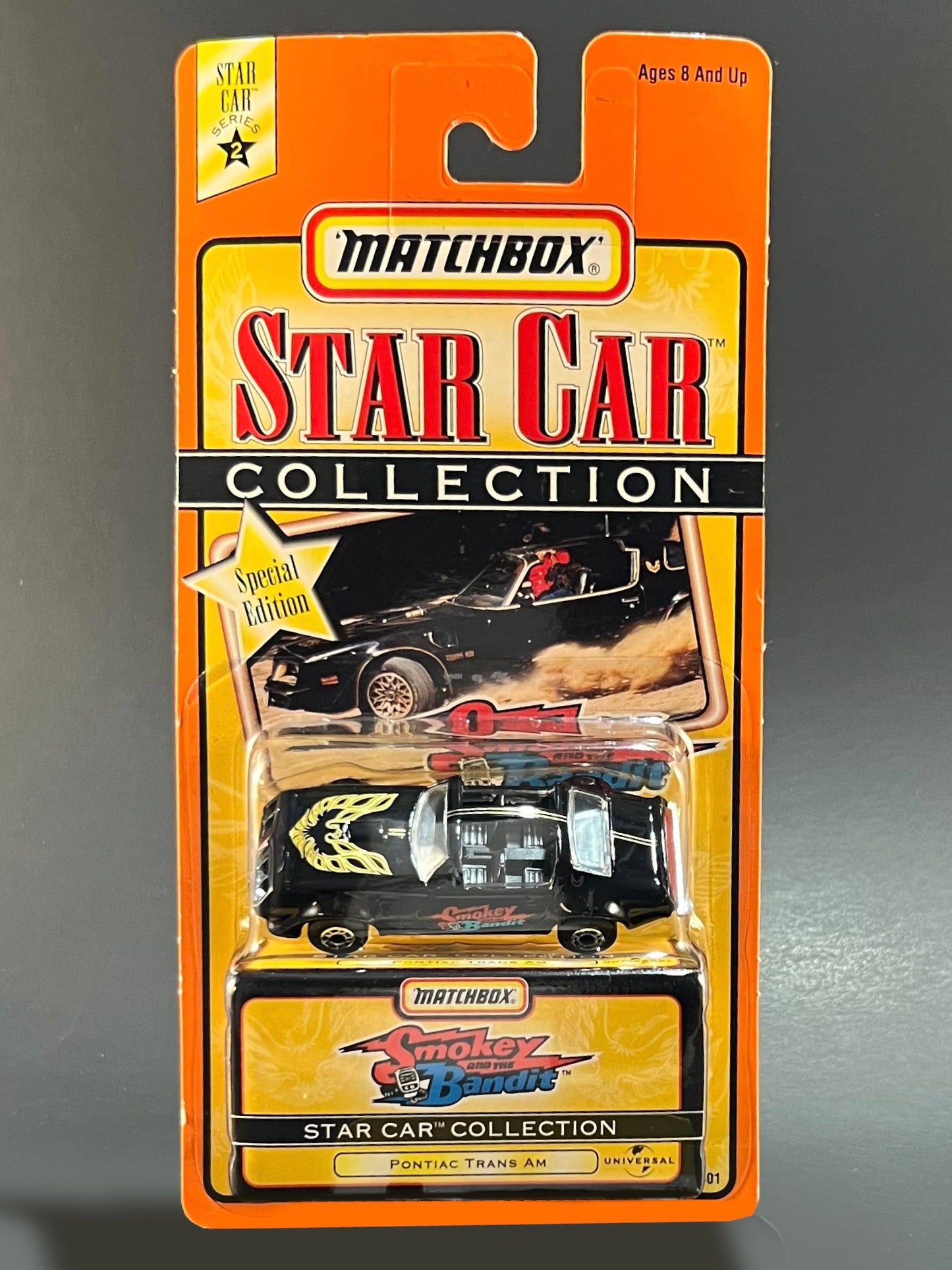 Matchbox Star Car Collection Series 2 Smokey and The Bandit Pontiac Trans Am