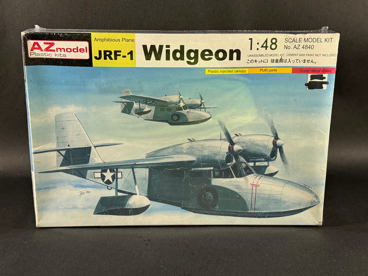 AZ Models Kit AZ 4840 1:48 Scale JRF-1 Widgeon