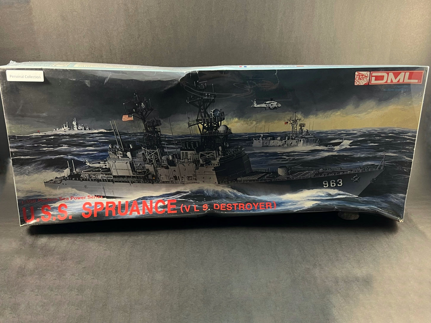 DML Model Kit 1006 1:350 Scale USS Spruance (VLS Destroyer)