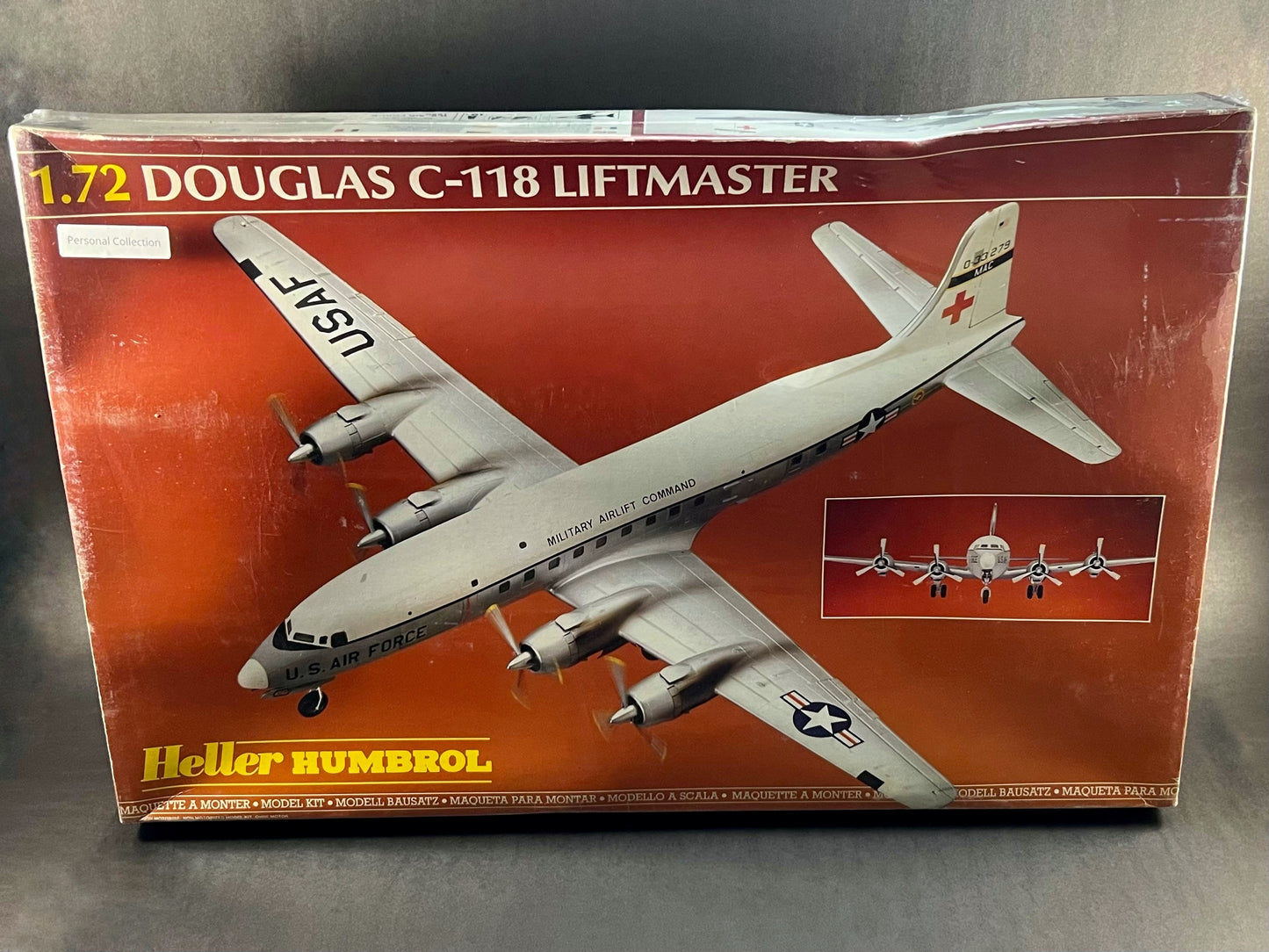 Heller Humbrol Model Kit 80317 1:72 Scale Douglas C-118 Liftmaster