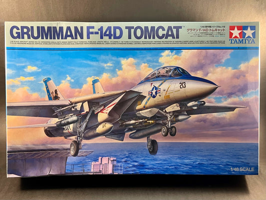 Tamiya Model Kit 61118 8600 1:48 Scale Grumman F-14D Tomcat