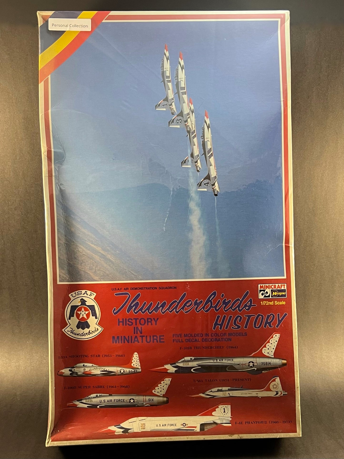 MiniCraft Hasegawa Model Kit 1208 1:72 Scale Thunderbirds History