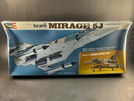 Revell Model Kit H-155 1:32 Scale Israeli Mirage 5J Ground Attack Fighter