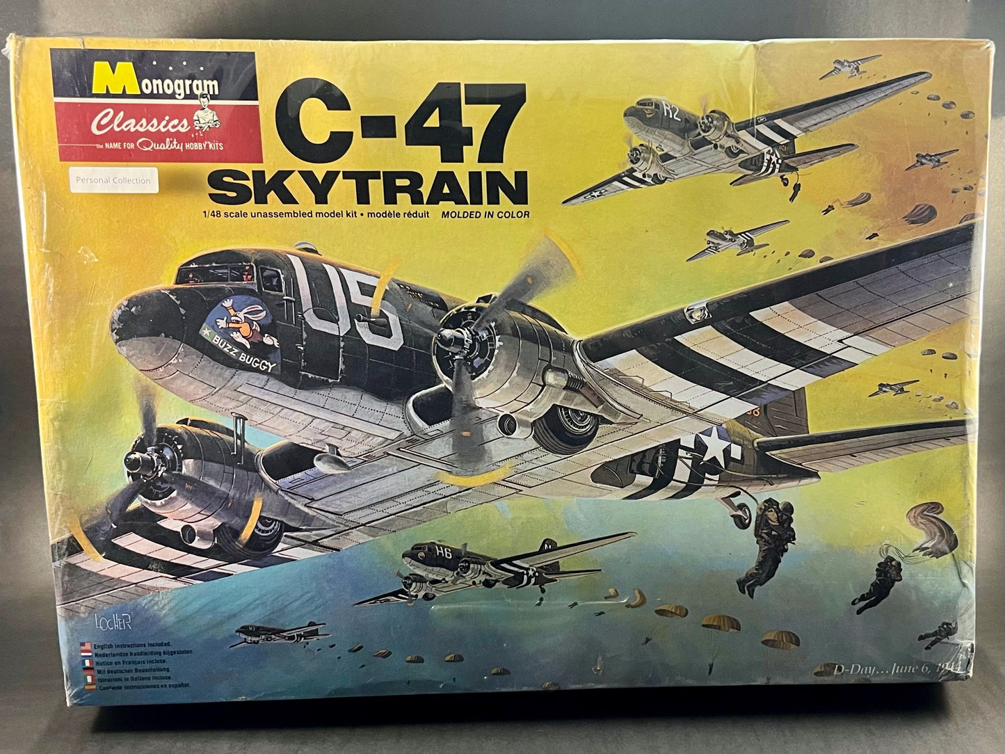 Monogram Model Kit 85-5607 1:48 Scale C-47 Skytrain