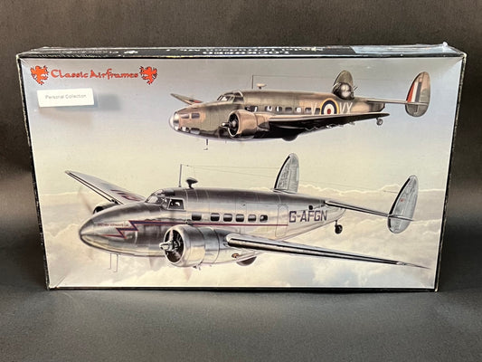 Classic Airframes Model Kit 448 1:48 Scale Lockheed Model 14 Hudson Mk. I