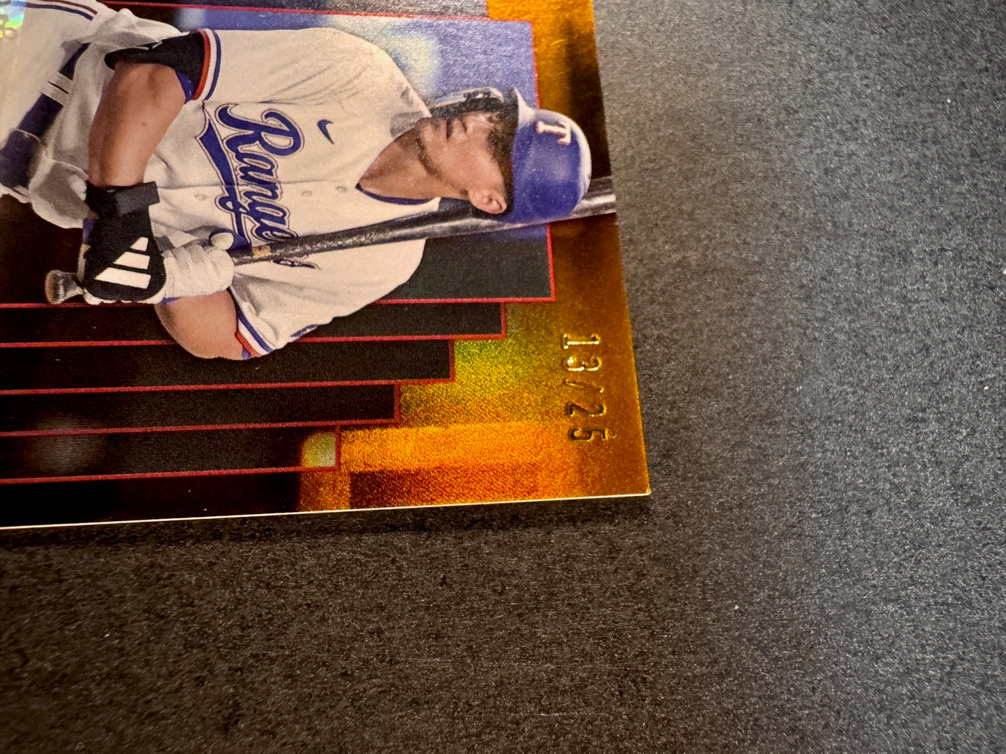 2024 Topps Big League Orange Foil /25 Corey Seager Autograph Texas Rangers