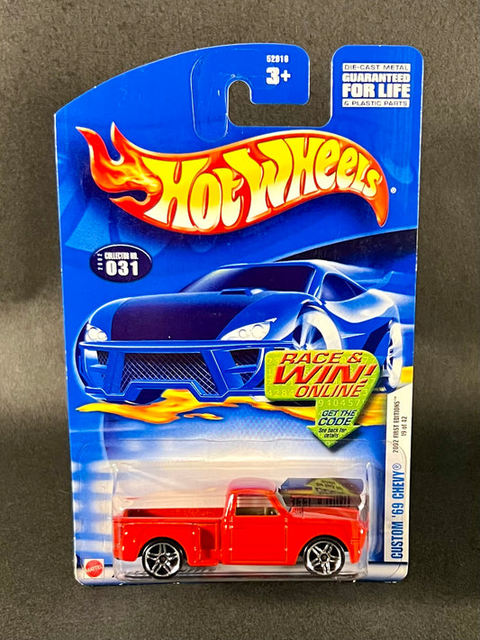 Hot Wheels #031 2002 First Editions Custom '69 Chevy