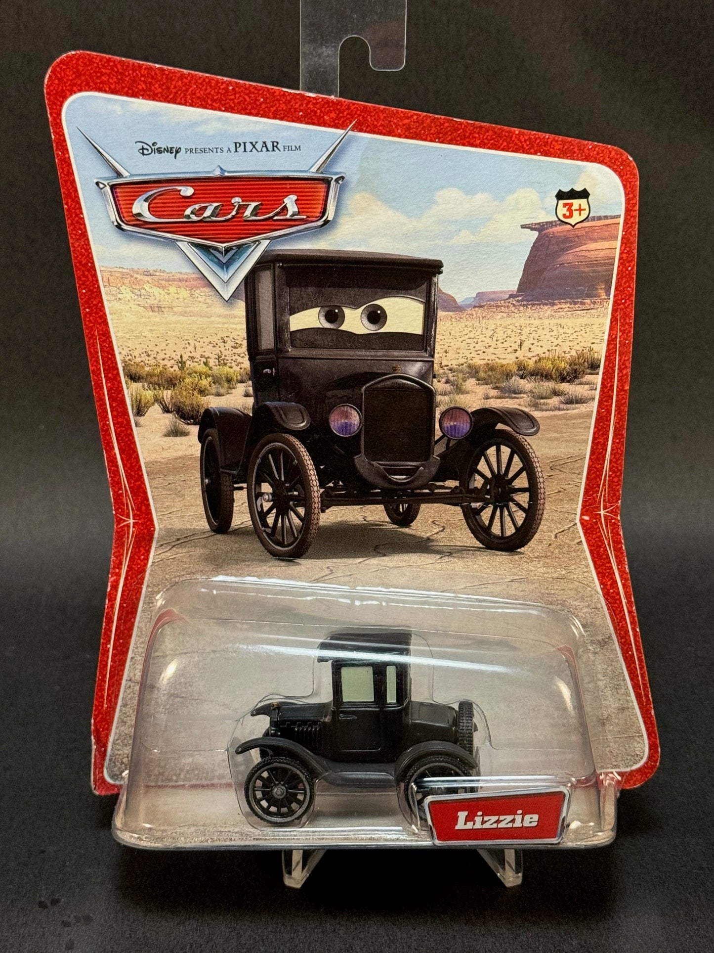 2005 Disney Pixar Cars Die-Cast Model T Lizzie, Black