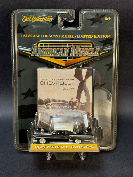 2000 ERTL Collectibles American Muscle 1958 Chevy Impala, Black