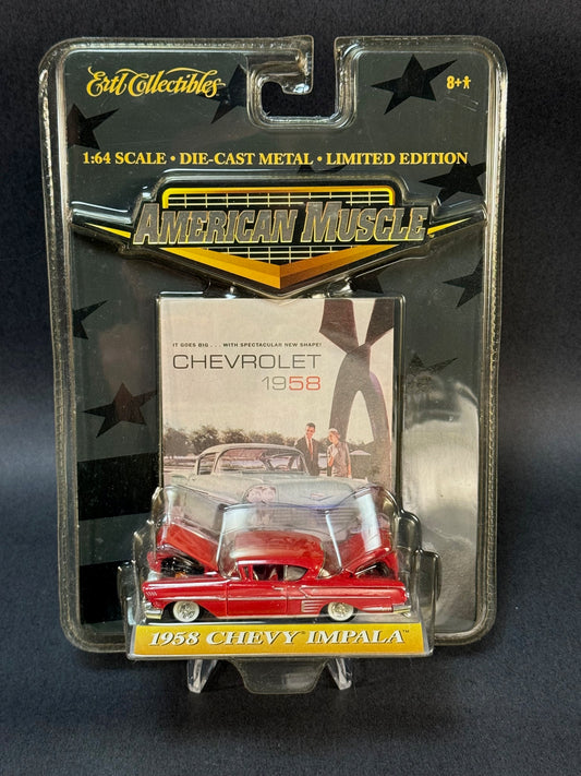 2000 ERTL Collectibles American Muscle 1958 Chevy Impala, Red