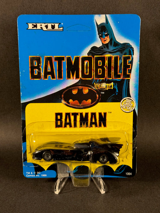 1989 ERTL Batman Batmobile, Black 1:64 Scale