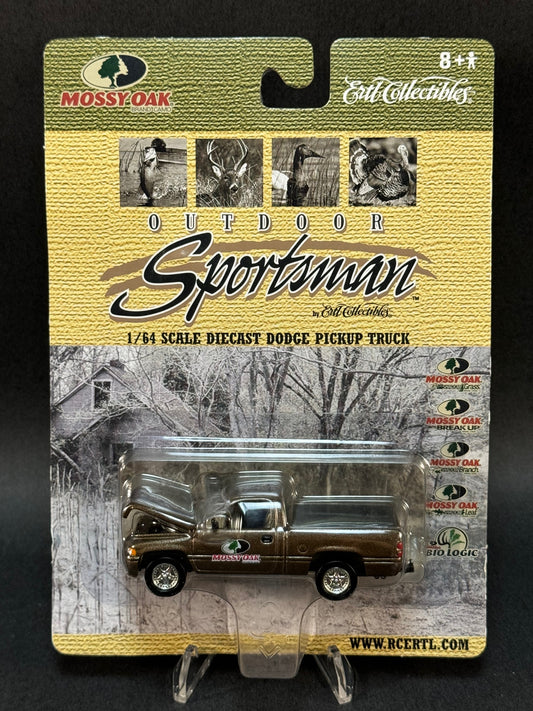 2001 ERTL Outdoor Sportsman Mossy Oak Dodge Pickup, Brown