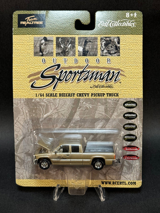 2001 ERTL Outdoor Sportsman Team RealTree Chevy Pickup, Gold