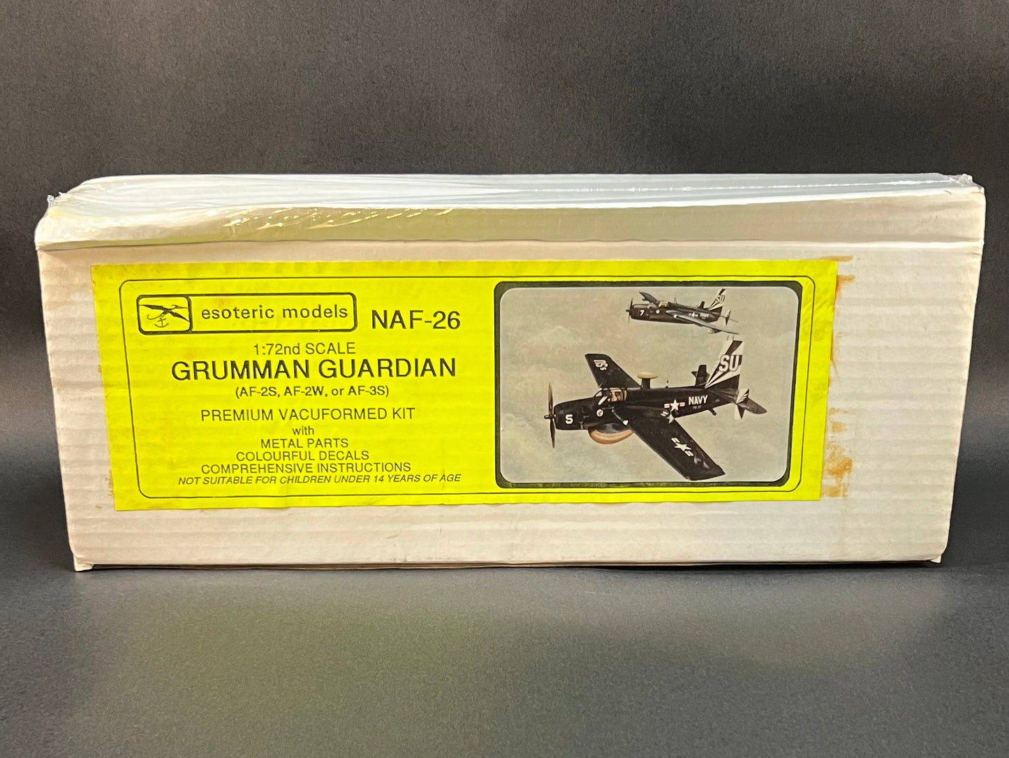 Esoteric Models Kit NAF-26 1:72 Scale Grumman Guardian