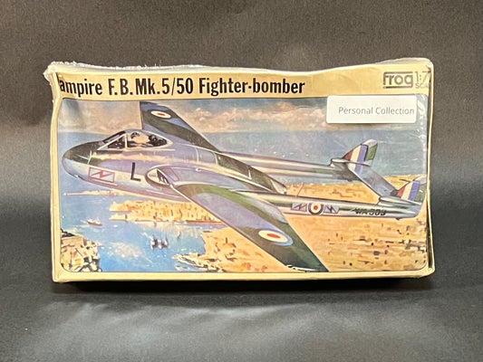 Frog Model Kit F217 1:72 Scale Vampire F.B. Mk. 5/50 Fighter-Bomber