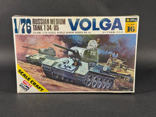 Fujimi Model Kit WA16 1:76 Scale Russian Medium Tank T-34/85 Volga