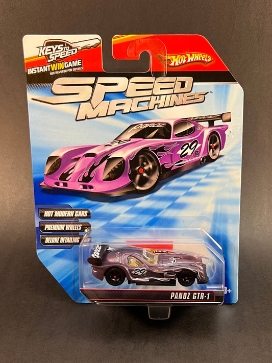 Hot Wheels 2009 Speed Machines Panoz GTR-1, Purple