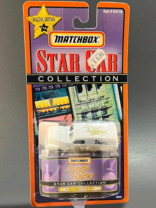 Matchbox Star Car Collection Special Edition #14 Laverne & Shirley Shotz Brewery Van