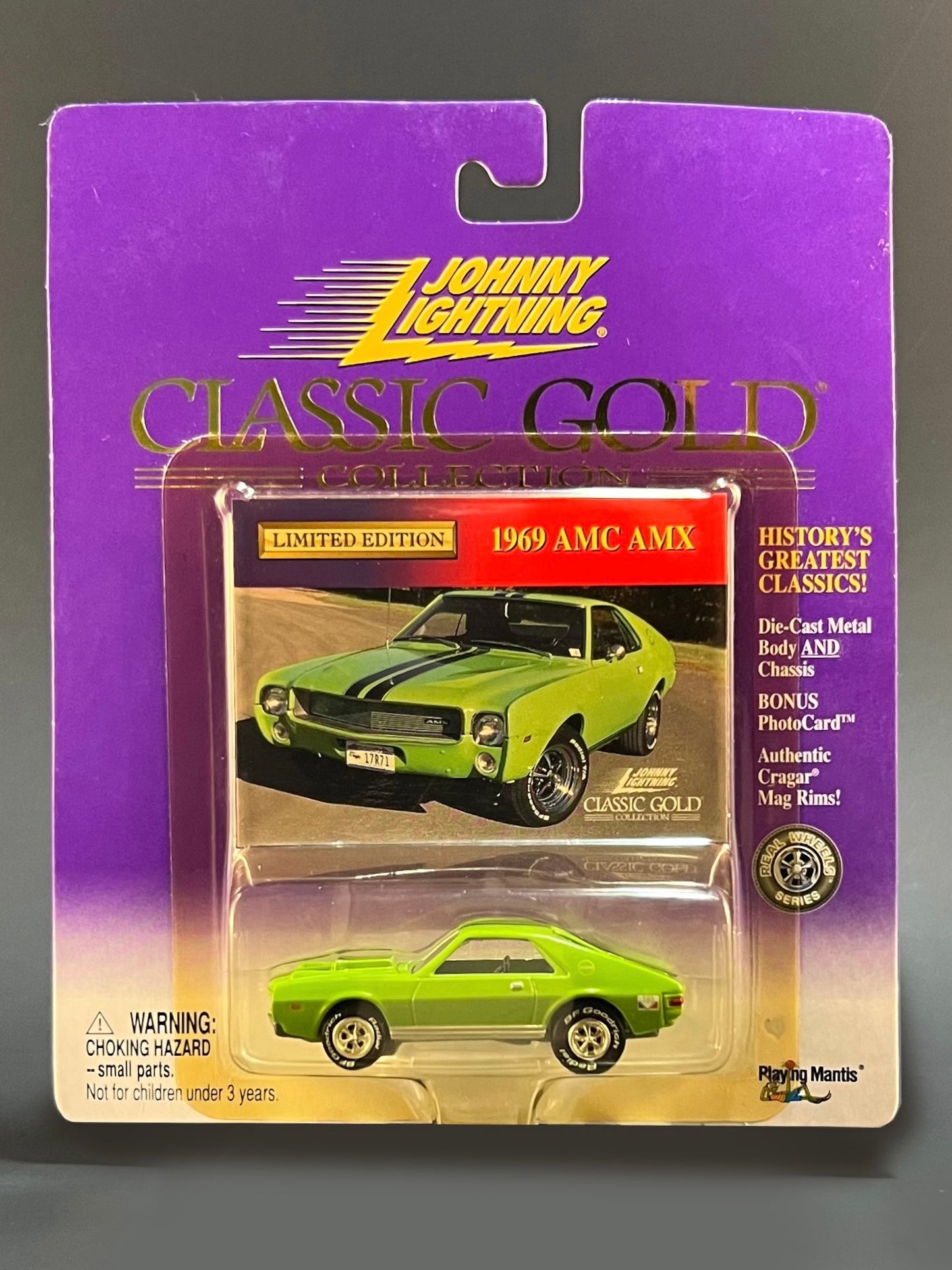 Johnny Lightning Classic Gold 1969 AMC AMX Green 1:64