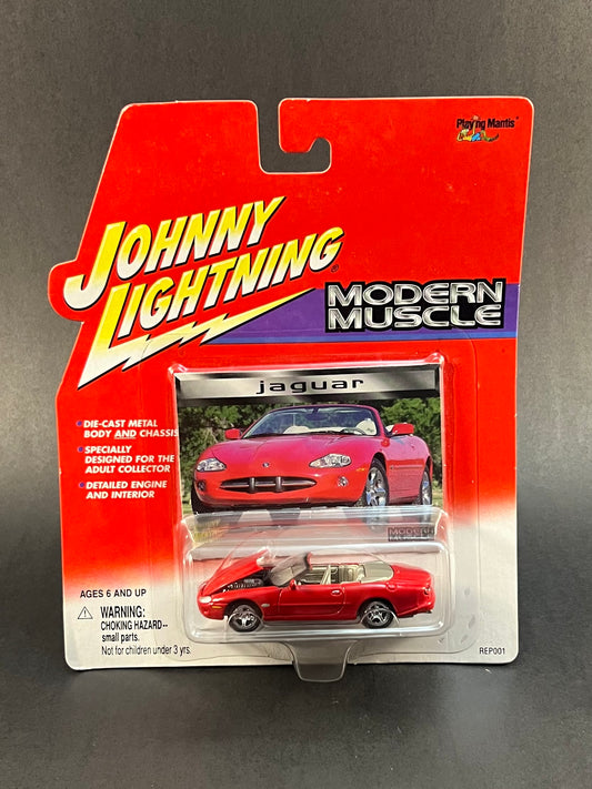 Johnny Lightning Modern Muscle Jaguar Red 1:64