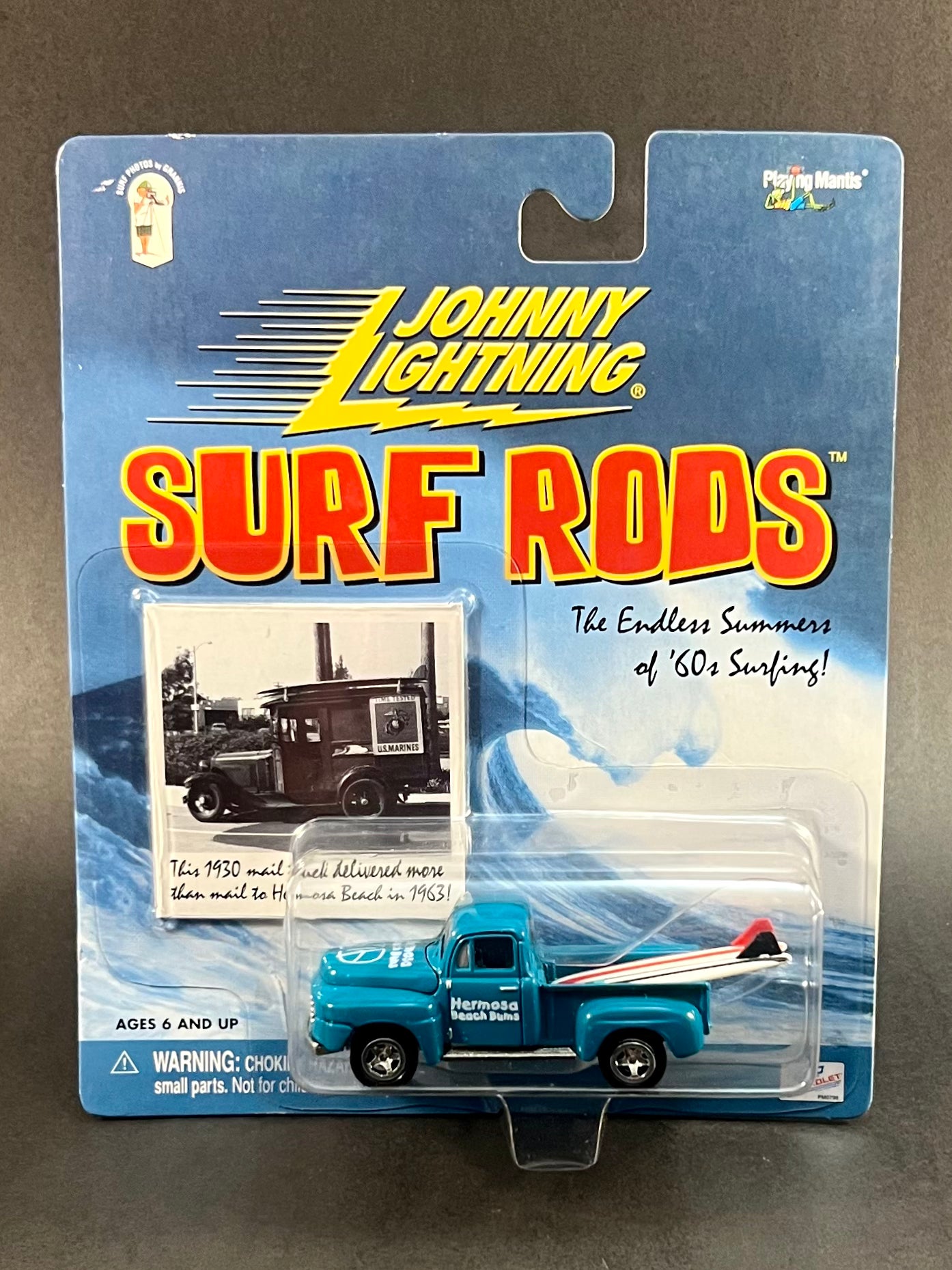 Johnny Lightning Surf Rods Hermosa Beach Bums