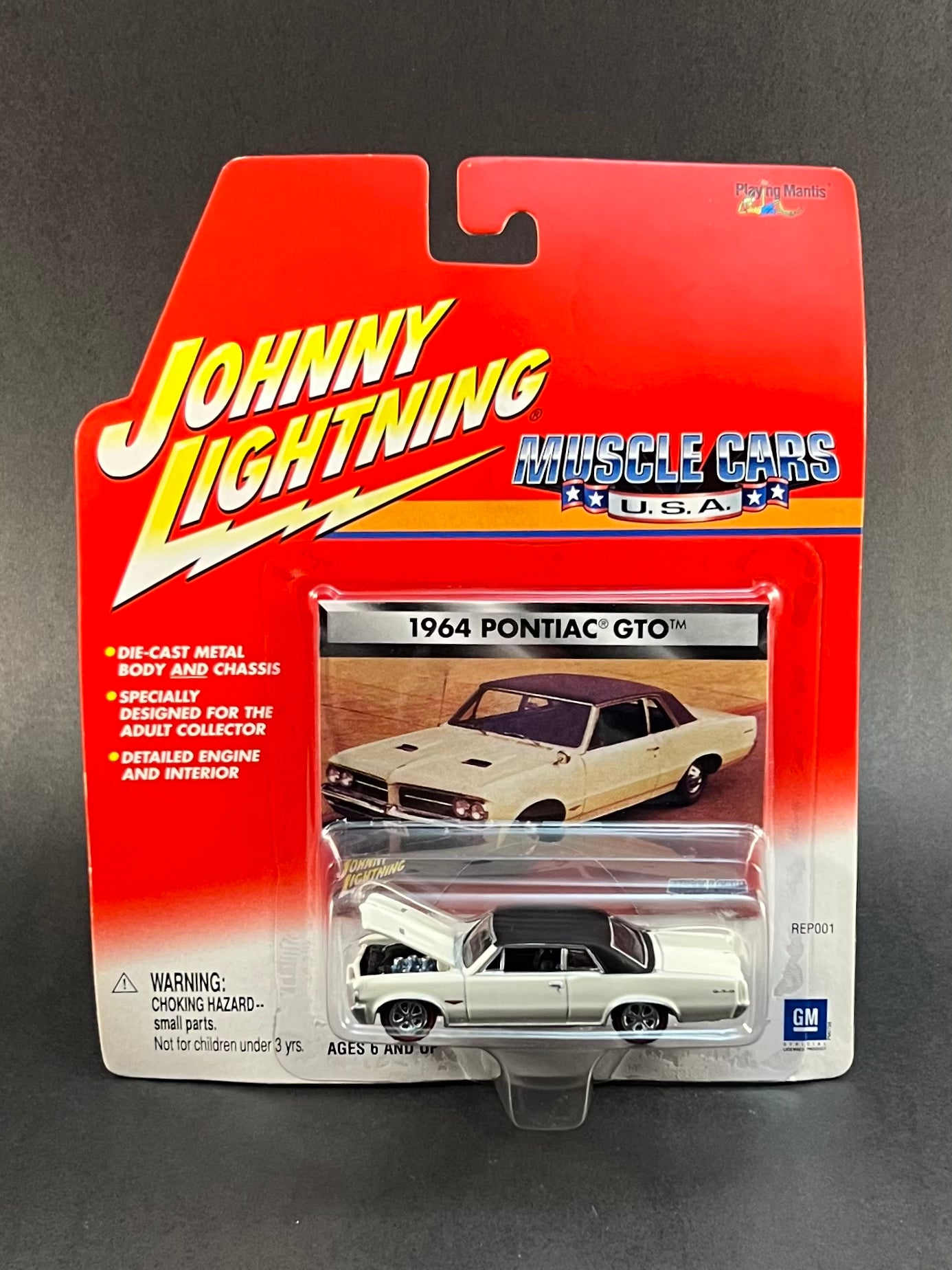 Johnny Lightning Muscle Cars USA 1964 Pontiac GTO White 1:64