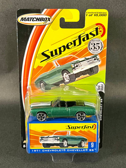 Matchbox Superfast #9 1971 Chevrolet Chevelle SS