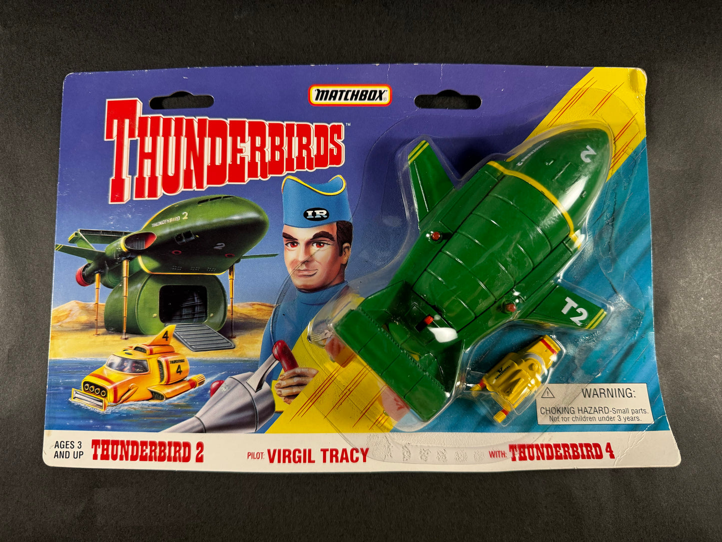 Matchbox THUNDERBIRDS- Thunderbird 2 with Thunderbird 4