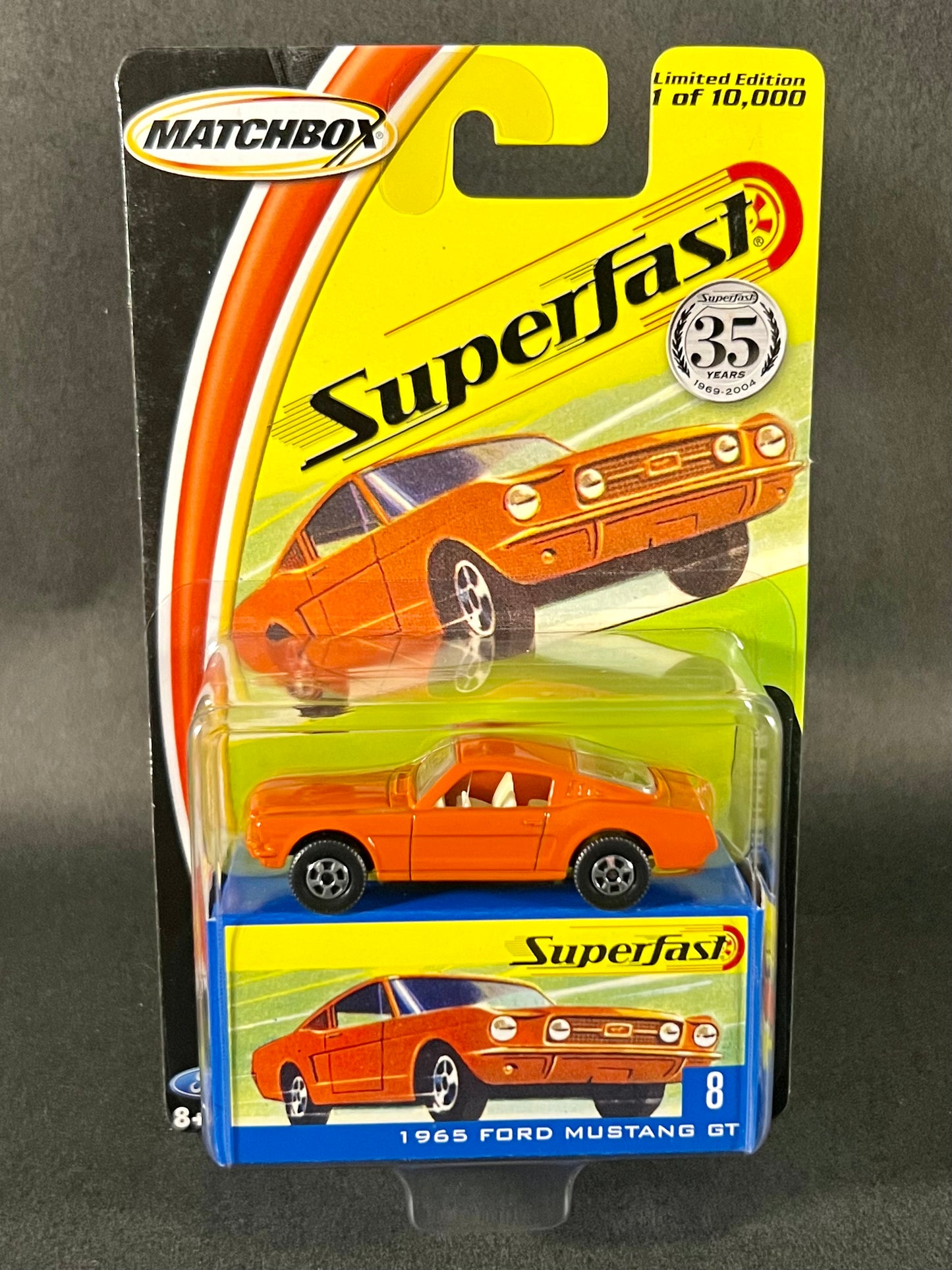 Matchbox Superfast #8 1965 Ford Mustang GT