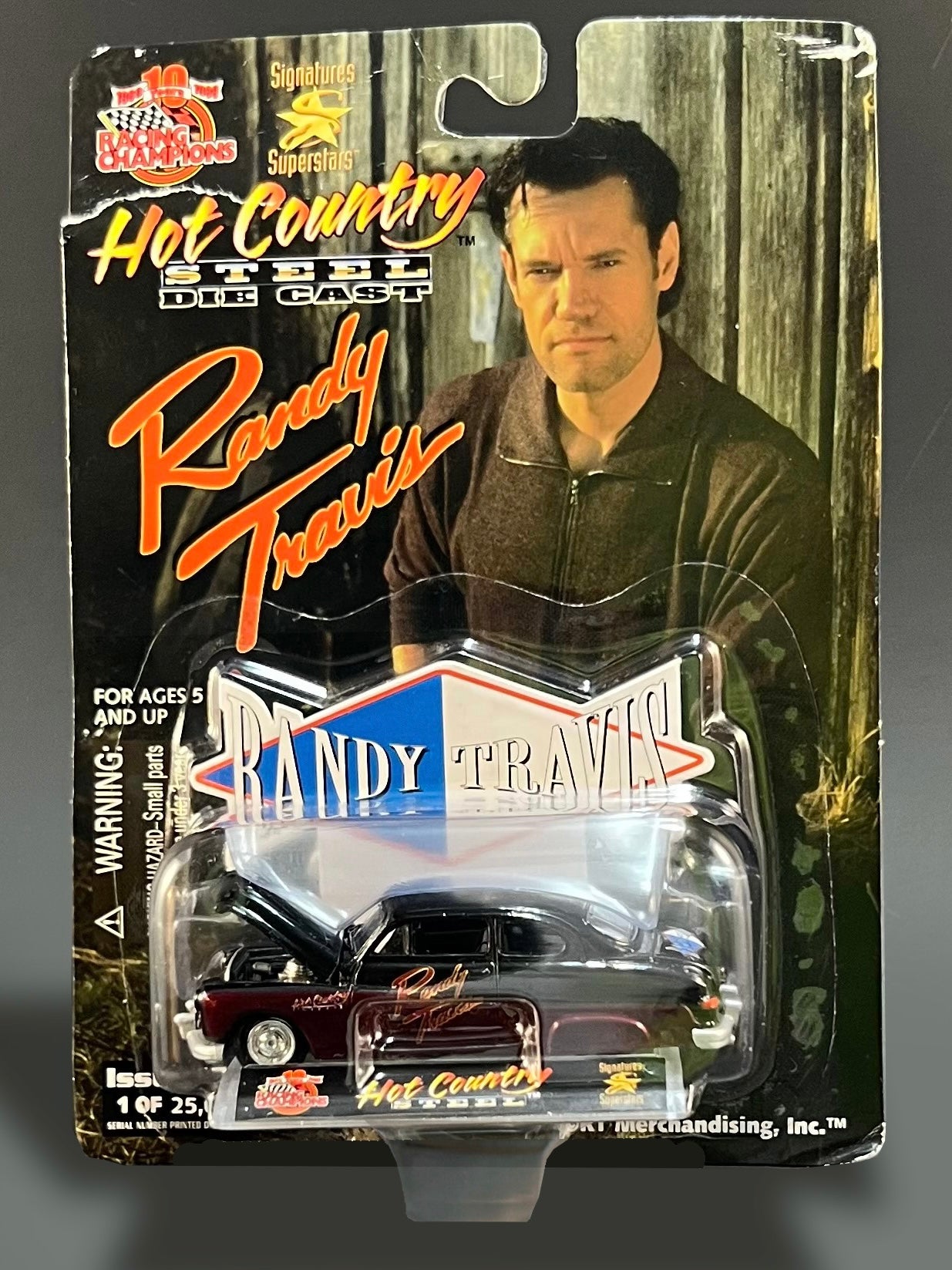 Racing Champions Hot Country Steel Issue #26 Randy Travis