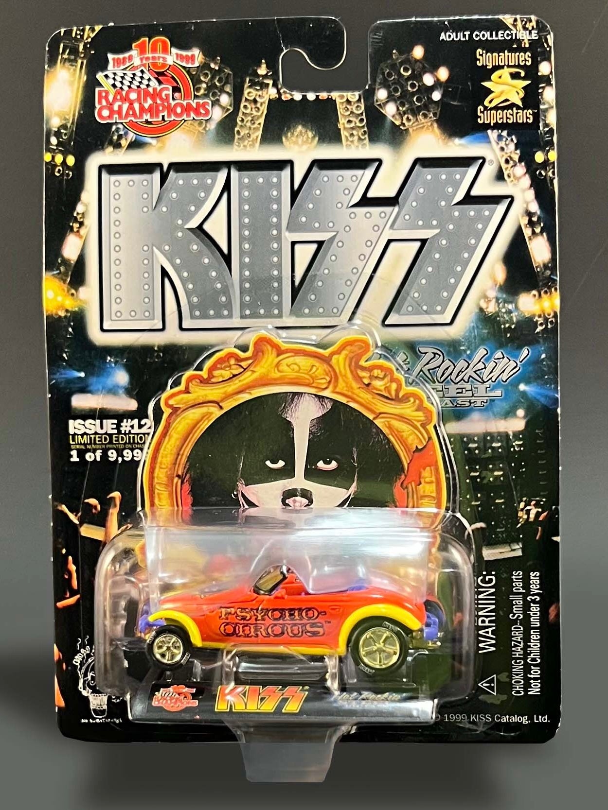 Racing Champions Hot Rockin' Steel Issue #12 KISS Psycho Circus