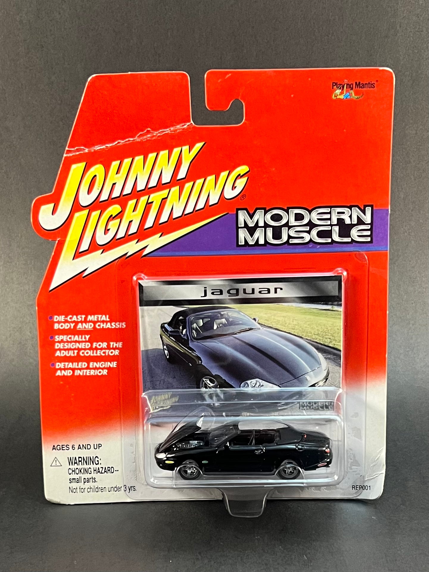 Johnny Lightning Modern Muscle Jaguar Black 1:64