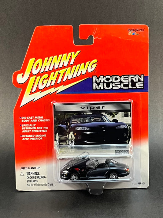 Johnny Lightning Modern Muscle Viper Black 1:64