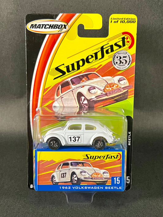 Matchbox Superfast #15 1962 Volkswagen Beetle