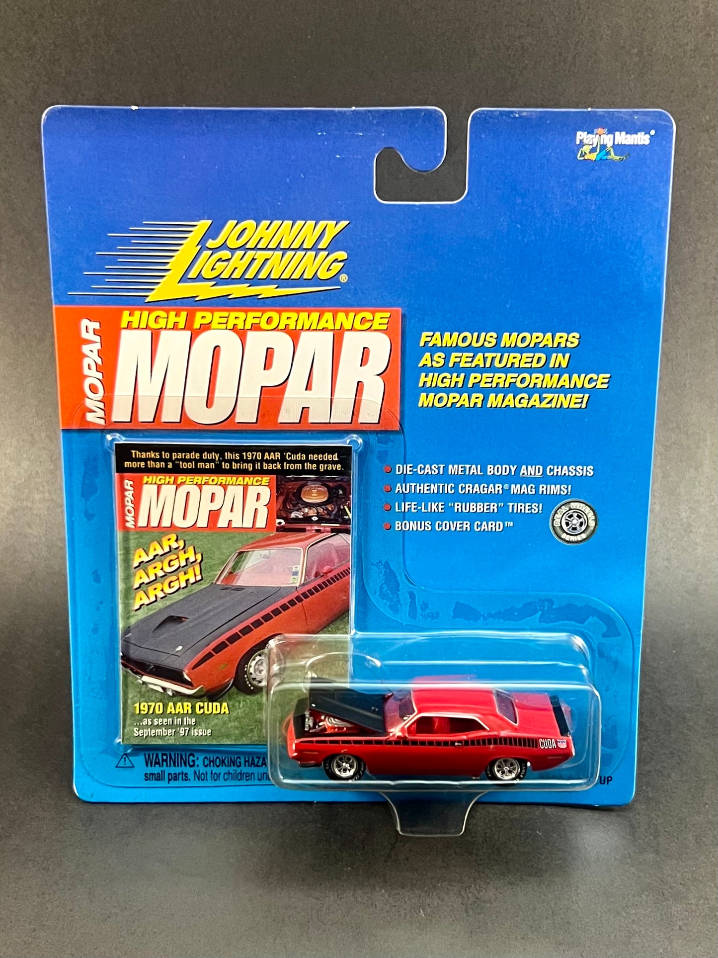 Johnny Lightning High Performance Mopar 1970 AAR Cuda