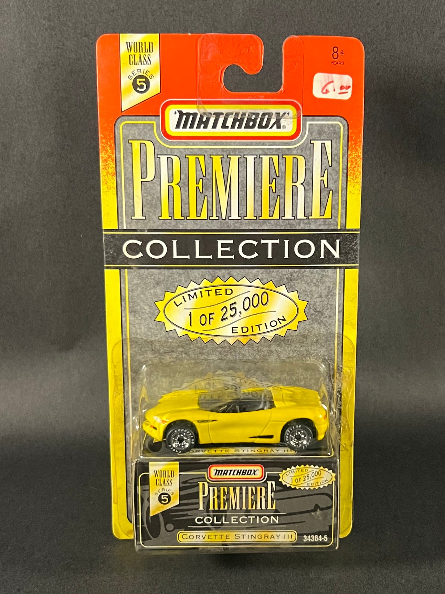 Matchbox Premiere Collection World Class Series 5 Corvette Stingray III