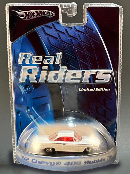 Hot Wheels Real Riders '62 Chevy 409 Bubble Top