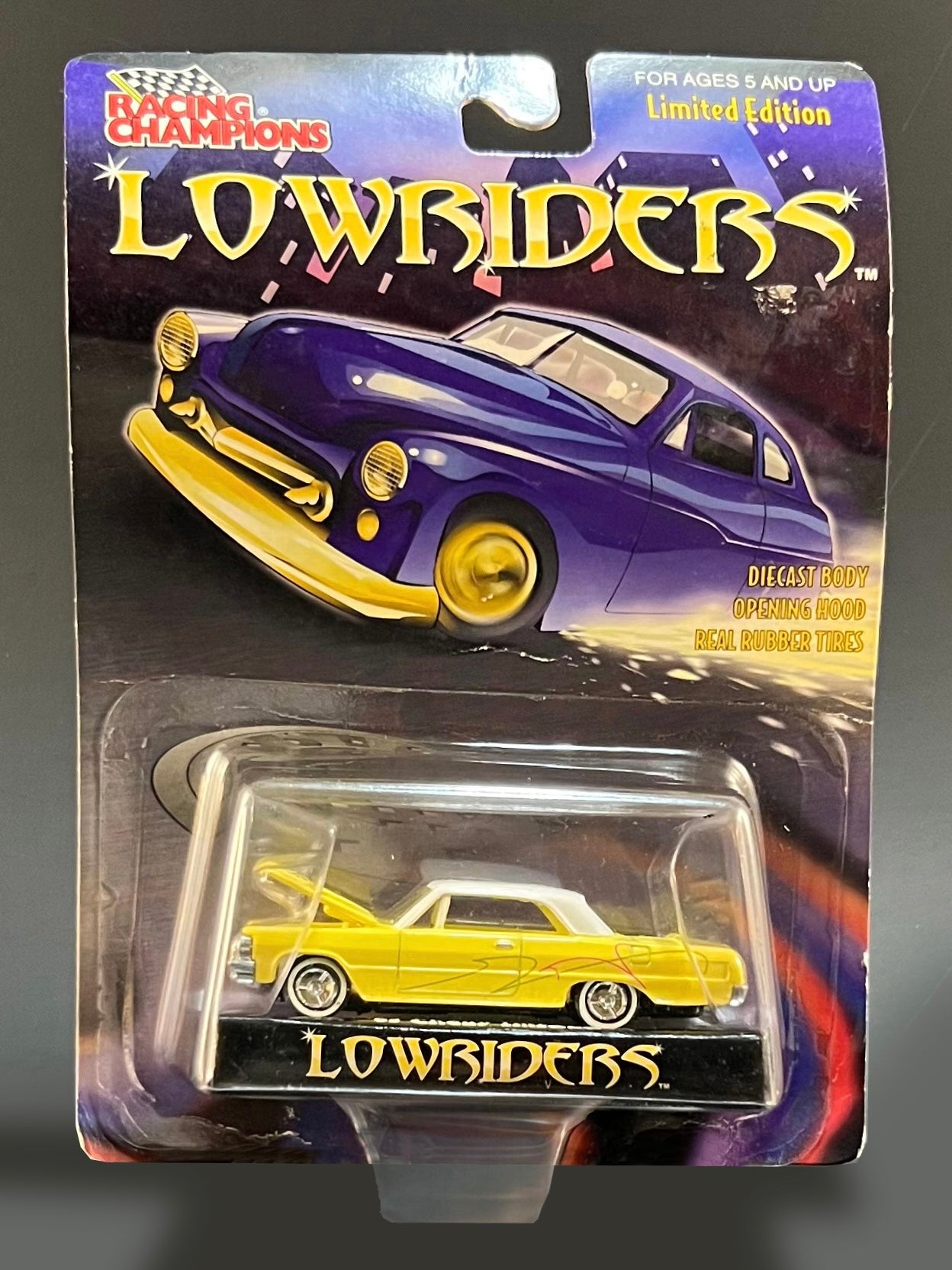 Racing Champions Lowriders '64 Chevy Impala Yellow