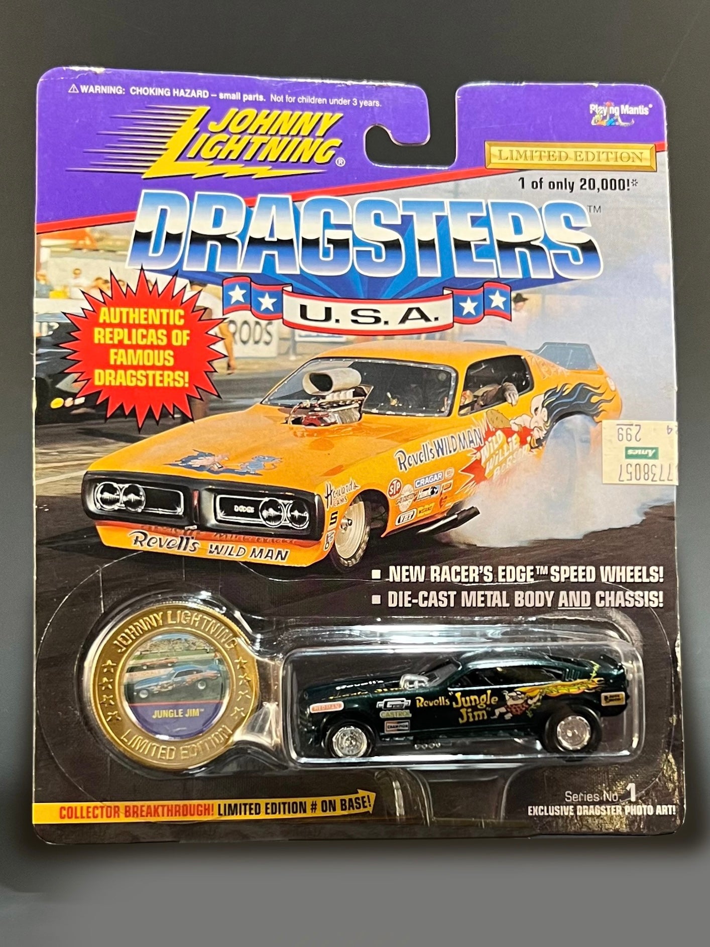 Johnny Lightning Dragsters USA Series 1 Jungle Jim