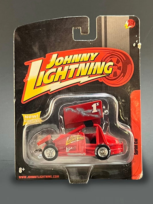 Johnny Lightning Forever Sprint Car Red