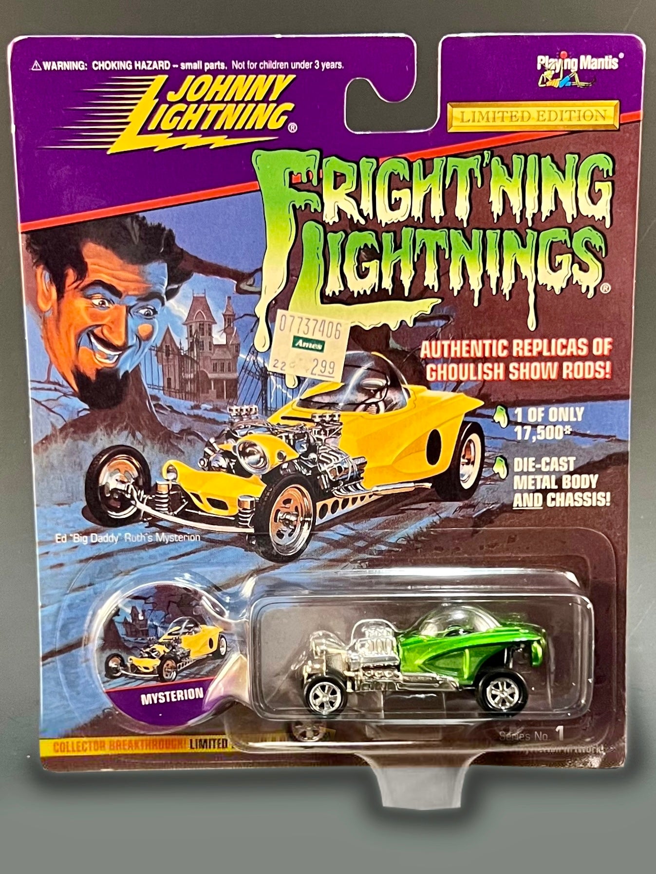 Johnny Lightning Fright'ning Lightnings Series 1 Mysterion