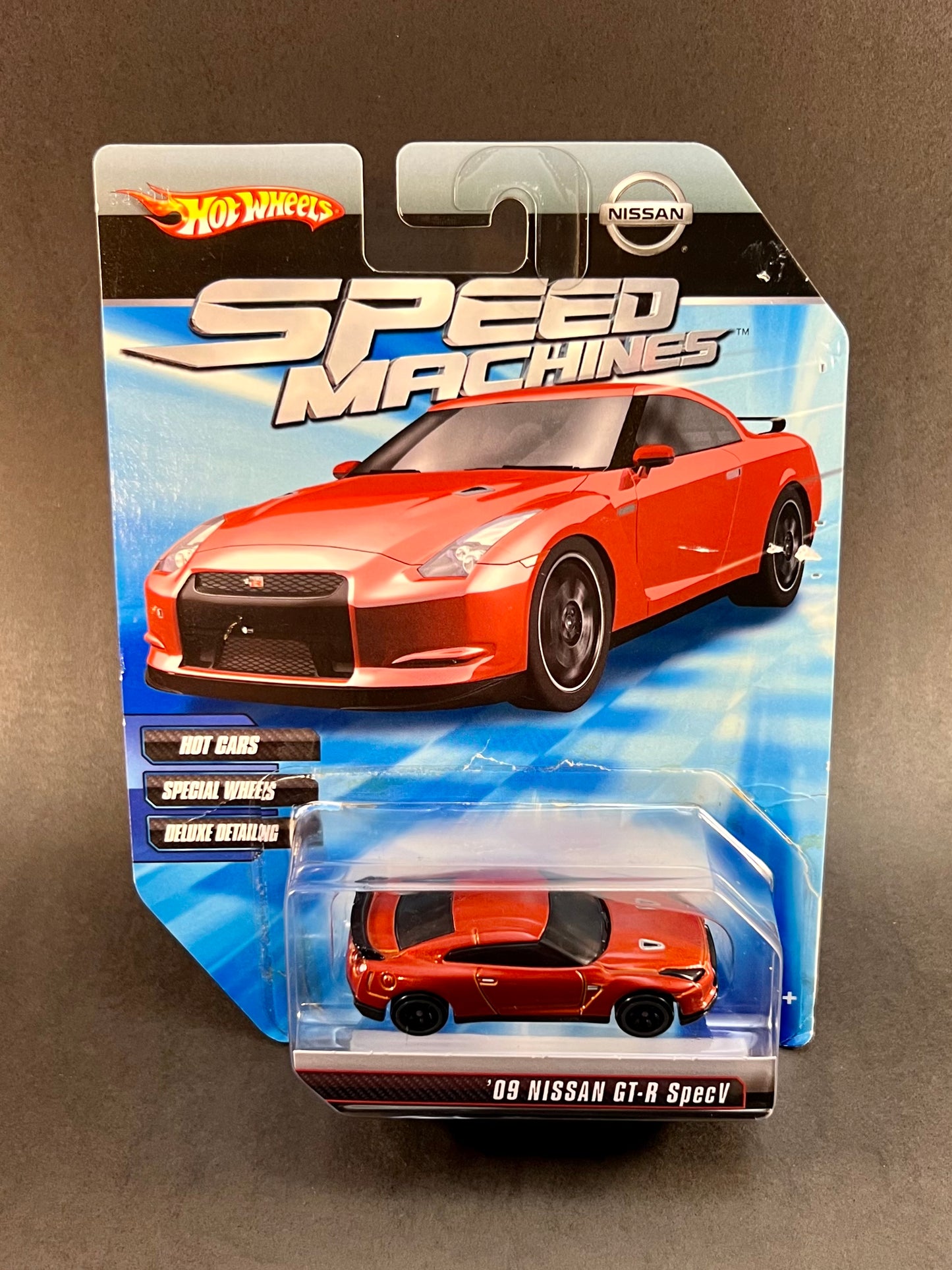 Hot Wheels Speed Machines '09 Nissan GT-R SpecV