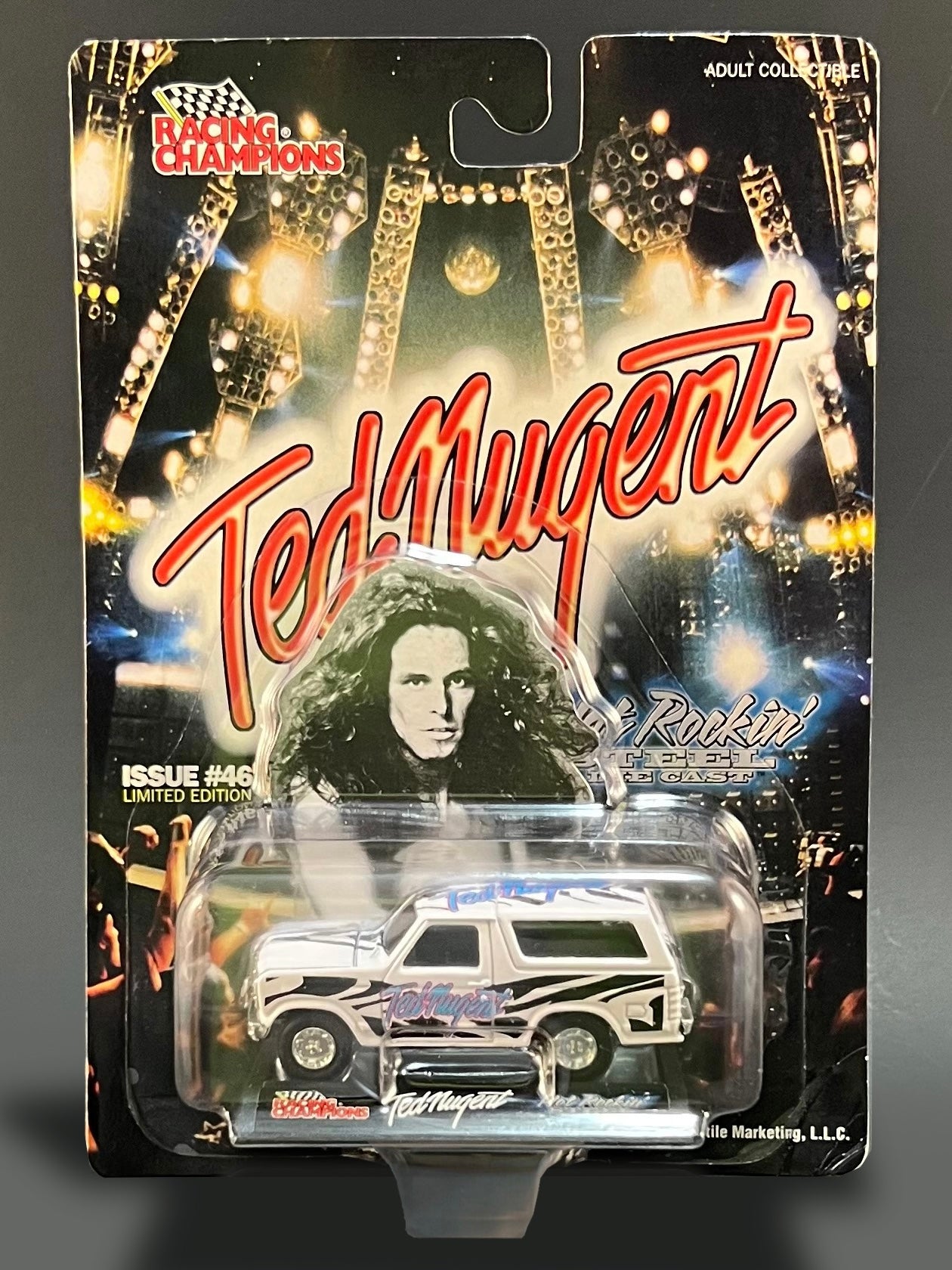 Racing Champions Hot Rockin' Steel Issue #46 Ted Nugent