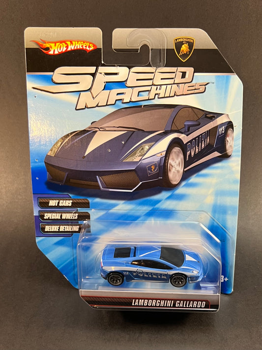 Hot Wheels 2009 Speed Machines Lamborghini Gallardo, Blue